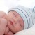 gorgeous newborn baby sleeping