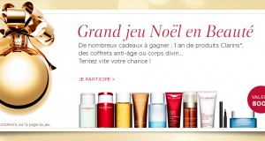 Gagnez un an de produits Clarins