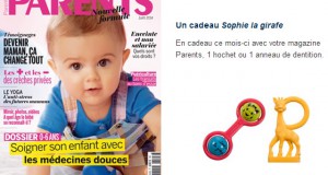 “Parents” de juin: hochet ou anneau de dentition Vulli en cadeau