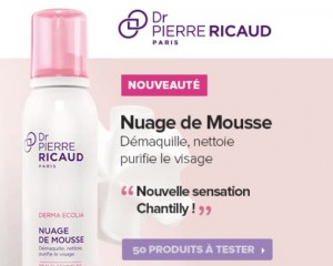 Testez le nuage de mousse démaquillante du Dr Pierre Ricaud