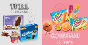 Coupons pour les glaces Milka, Oréo, Oasis
