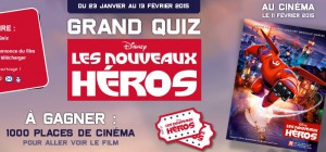 Les Nouveaux Héros: 250 lots de billets de cinéma à gagner