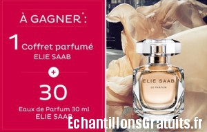 31 cadeaux parfumés Elie Saab à gagner et soldes Nocibé