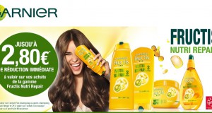 Gagnez des kits Nutri Repair de Fructis et imprimez vos coupons