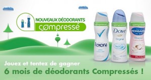 Ma vie en couleurs: gagnez 6 mois de déodorants compressés