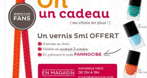 Vernis à ongles en cadeau chez Nocibé