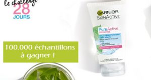 100.000 échantillons gratuits Pure Active Sensitive de Garnier à remporter