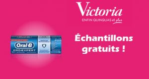 Échantillons gratuits du dentifrice Oral-B Pro Expert