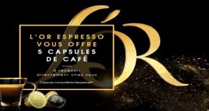 L’Or Espresso : recevez 5 capsules de café gratuites