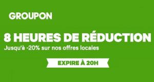 Bon plan Flash Groupon : jusqu’à 20€ de réduction