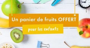 Bio C’Bon : un panier de fruits BIO offert aux enfants