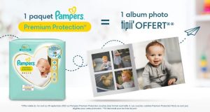 Album photo offert avec Pampers