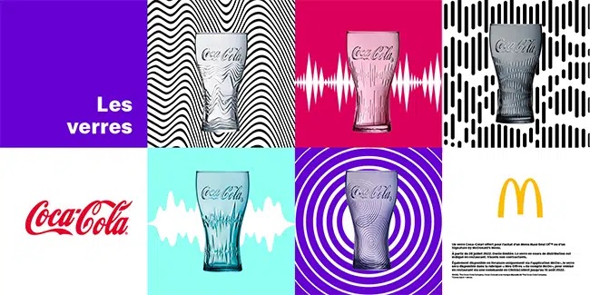 Verres Coca-Cola offerts chez McDonald’s